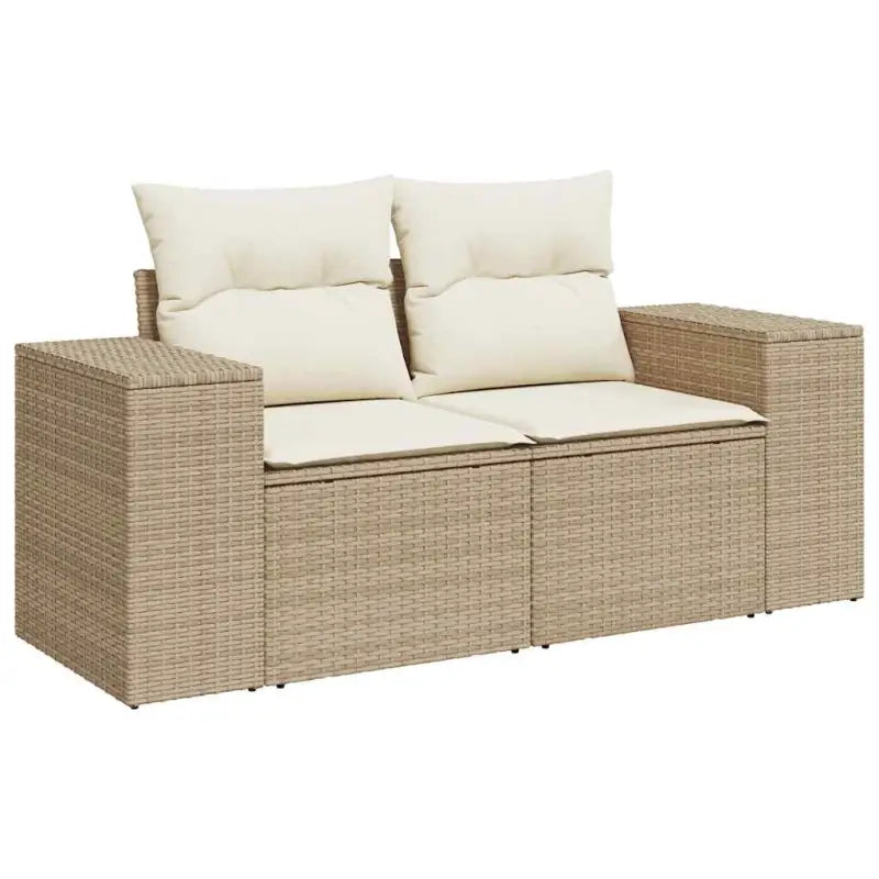 Beige tuinset van gepoedercoat staal met waterdichte tas voor buiten - Tuinsets