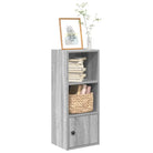 Beukenboekenkast van bewerkt hout voor stijl en functionaliteit - Grijs sonoma / 1 / 77 cm - Boekenkasten