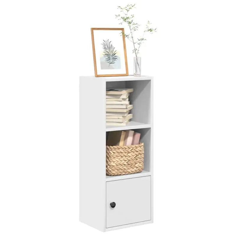 Beukenboekenkast van bewerkt hout voor stijl en functionaliteit - Wit / 1 / 77 cm - Boekenkasten