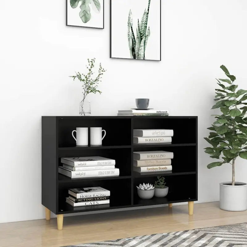 Bewaarkast van bewerkt hout met Scandinavische charme - Opbergkasten & lockerkasten