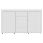 Bewerk hout dressoir met praktische opbergruimte voor woonkamer of keuken - Dressoirs & buffetkasten