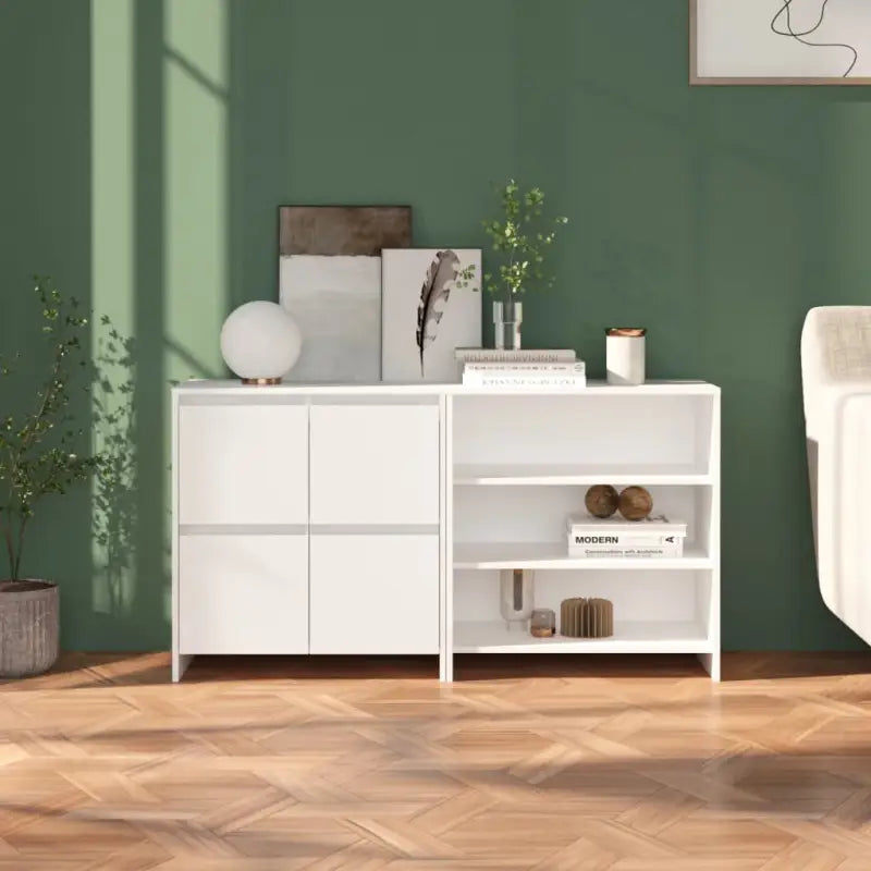 Bewerk hout dressoirs en buffetkasten met ruime afmetingen - Dressoirs & buffetkasten