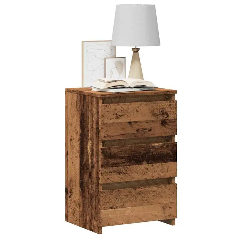 Bewerk hout nachtkastjes voor een chique en duurzame uitstraling - Oud hout / 1 - Nachtkastjes
