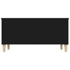 Bewerk hout salontafel met opklapbaar blad voor moderne woonkamers - Salontafels