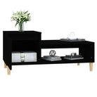 Bewerk hout salontafel met stabiele en vochtbestendige afwerking - Salontafels