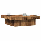 Bewerk hout salontafel voor duurzame en stabiele woonkamer uitstraling - Oud hout / 1 - Salontafels