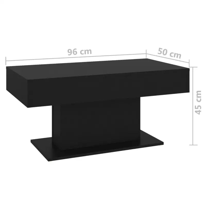 Bewerk hout salontafel voor een tijdloze woonkamersetting - Salontafels