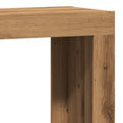 Bewerk hout salontafelset met grote en kleine tafels voor beperkte ruimte - Salontafels