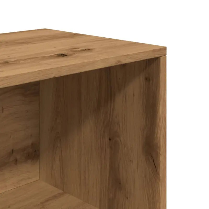 Bewerk hout schoenenopbergbank voor stijlvolle organisatie - Schoenenrekken