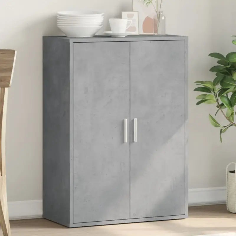 Bewerk hout televisiekast met trendy en duurzame design - Betongrijs / 1 - Dressoirs & buffetkasten