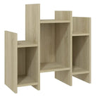 Bewerk hout zijkast voor speels en praktisch opbergen naast de bank - Dressoirs & buffetkasten
