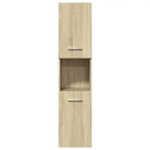 Bewerkt hout badkamermeubelset met ideale afmetingen voor jouw badkamer - Badkamermeubelsets