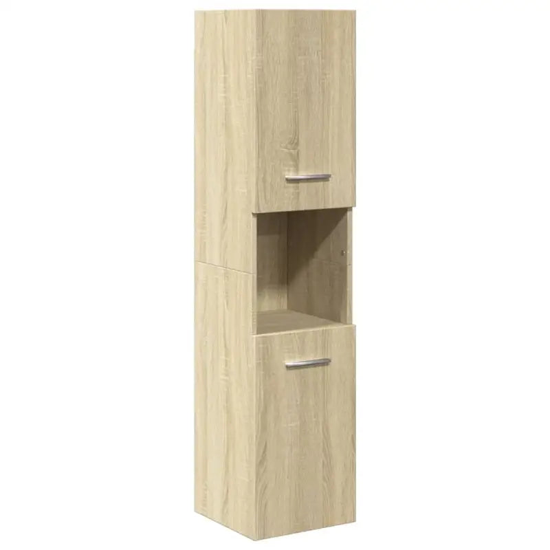 Bewerkt hout badkamermeubelset met ideale afmetingen voor jouw badkamer - Badkamermeubelsets