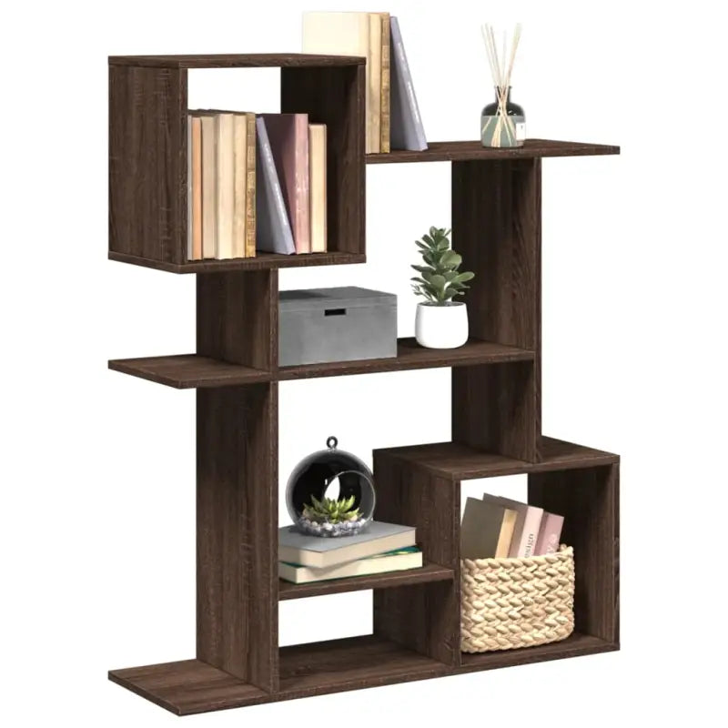 Bewerkt Hout Boekenkast Kamerscherm voor Stijlvolle Opbergruimte - Boekenkasten