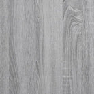 Bewerkt hout dressoir in grijs sonoma met industrieel metalen frame - Dressoirs & buffetkasten