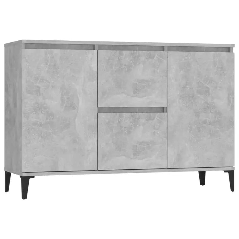 Bewerkt hout dressoir met industriële uitstraling voor de woonkamer - Dressoirs & buffetkasten