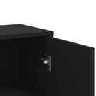 Bewerkt hout dressoir voor een trendy en praktische kamer inrichting - Dressoirs & buffetkasten