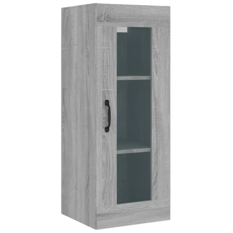 Bewerkt hout Grijs Sonoma dressoir voor muurruimte en decoratie - Dressoirs & buffetkasten