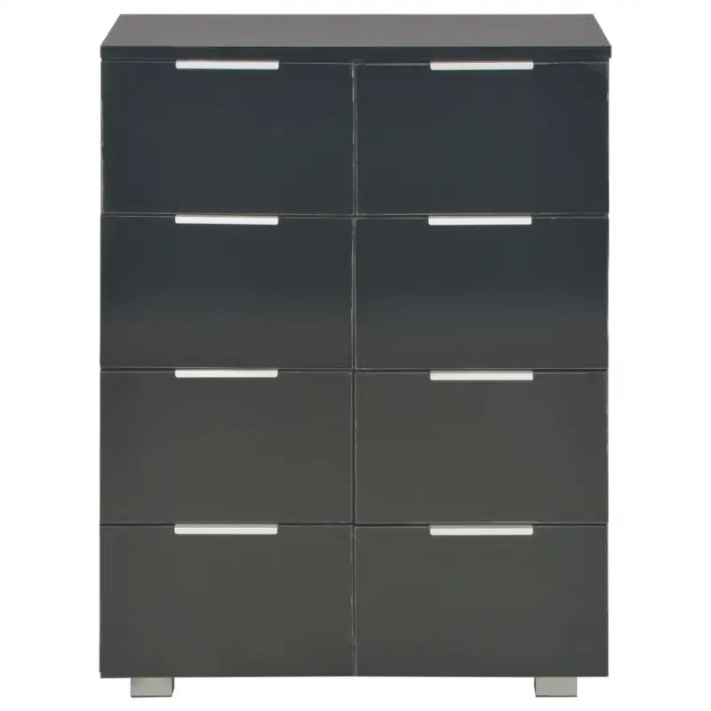 Bewerkt hout ladekast met hoogglans afwerking voor je kamer - Commodes & ladekasten
