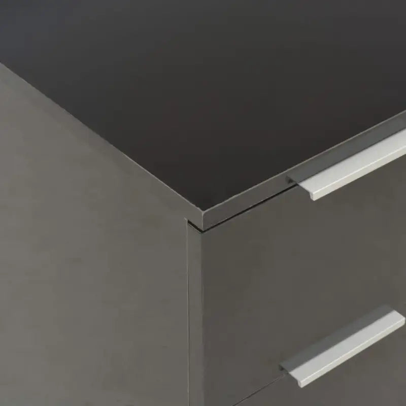 Bewerkt hout ladekast met hoogglans afwerking voor je kamer - Commodes & ladekasten