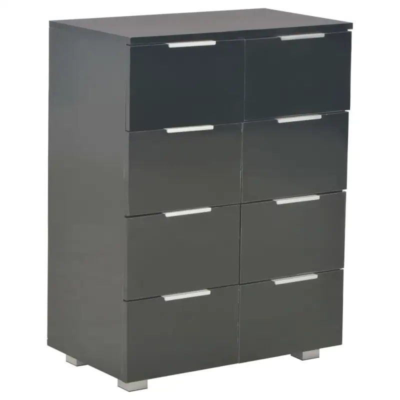 Bewerkt hout ladekast met hoogglans afwerking voor je kamer - Commodes & ladekasten