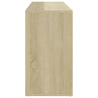 Bewerkt hout schoenenrek en garderobebank met opbergruimte - Sonoma eiken / 1 - Schoenenrekken