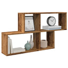 Bewerkt hout wandplank met stevig en stijlvol design voor elke ruimte - Oud hout / 1 - Wandplanken