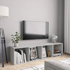 Bewerkt hout wandplanken in hoogglans wit met strak ontwerp - Betongrijs / 1 - Wandplanken