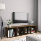 Bewerkt hout wandplanken in hoogglans wit met strak ontwerp - bruin eikenkleur / 1 - Wandplanken