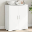 Bewerkte hout Dressoir met stevig en trendy ontwerp - Wit / 1 - Dressoirs & buffetkasten