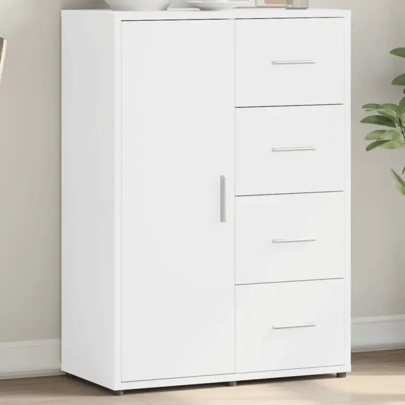 Bewerkte hout Dressoirs en buffetkasten voor een stijlvolle kamer - Wit / 1 - Dressoirs & buffetkasten