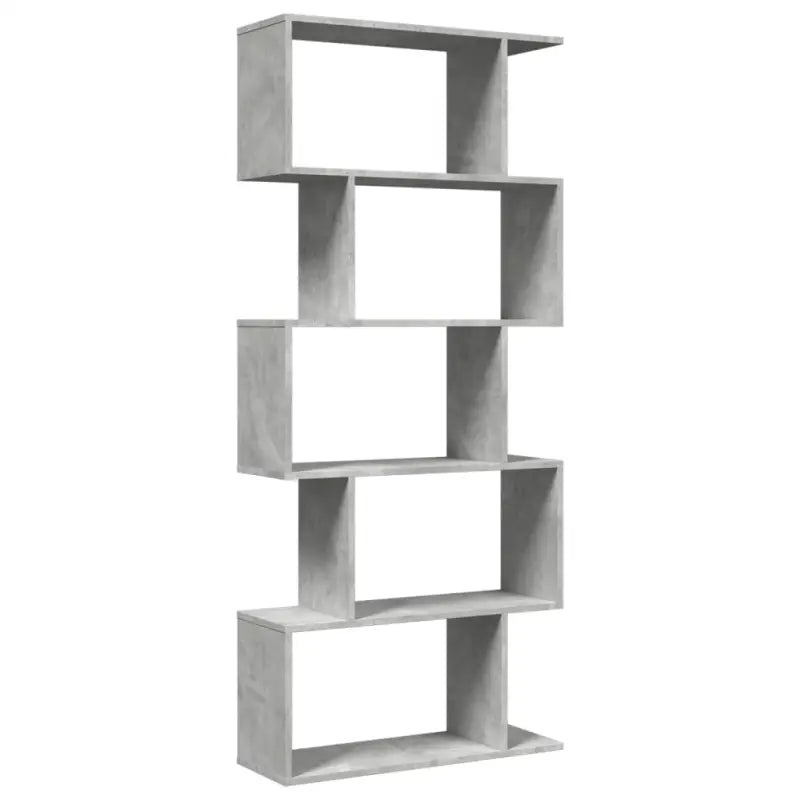 Bewerkte Houten Boekenkast Kamerscherm met Geometrisch Design - Boekenkasten