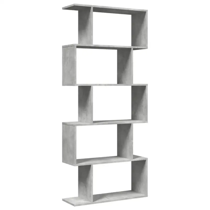 Bewerkte Houten Boekenkast Kamerscherm met Geometrisch Design - Boekenkasten