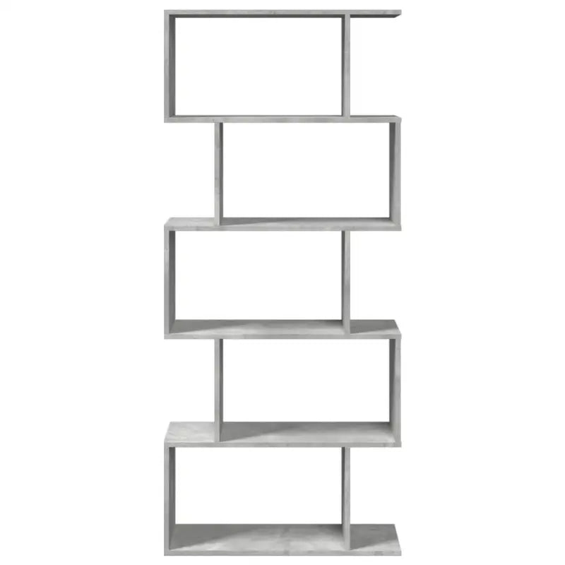 Bewerkte Houten Boekenkast Kamerscherm met Geometrisch Design - Boekenkasten
