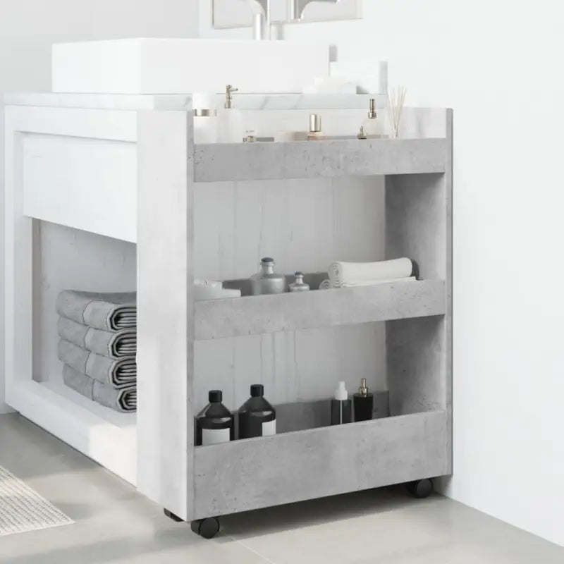 Bewerkte Houten Keukentrolley voor Decoratie en Praktisch Gebruik - Keukentrolleys