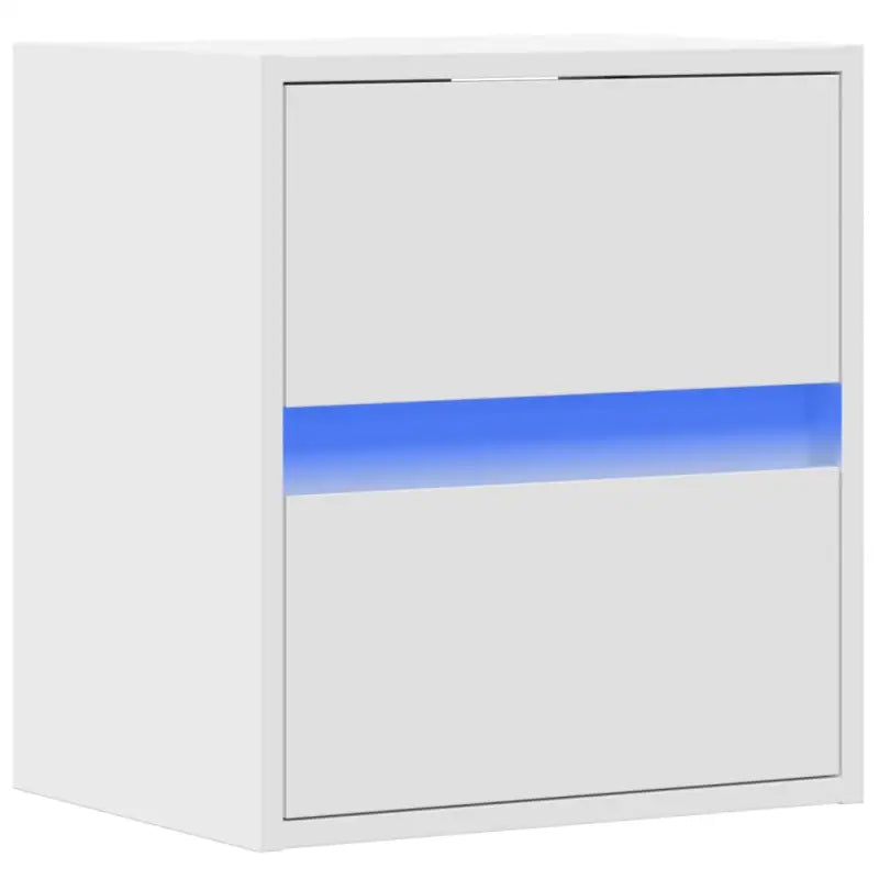 Bewerkte houten nachtkastje met LED-verlichting voor elke slaapkamer - Nachtkastjes