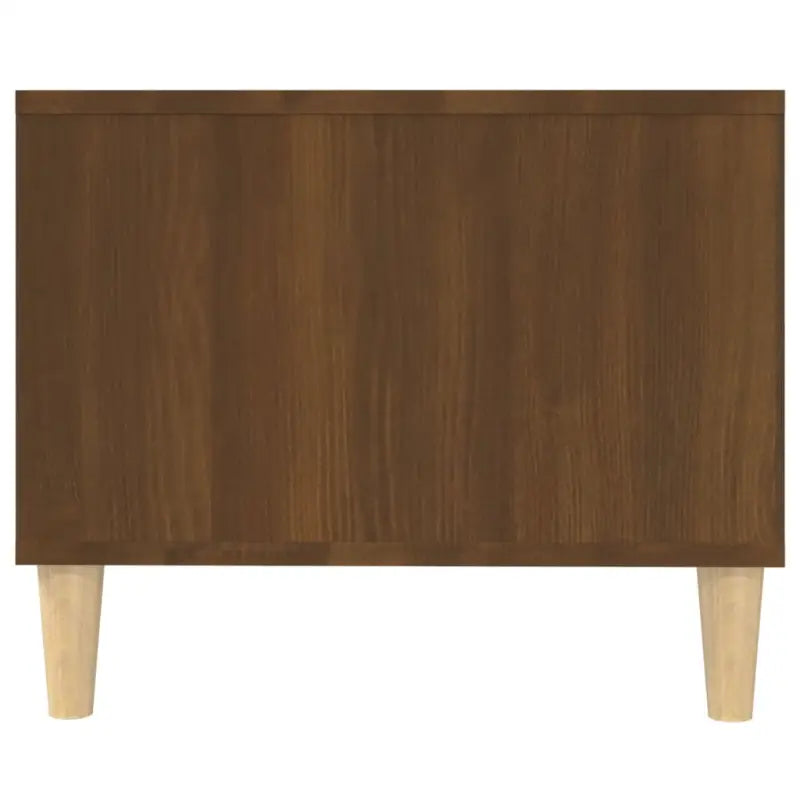 Bewerkte Houten Salontafel met Sterke en Vochtbestendige Afwerking - Salontafels