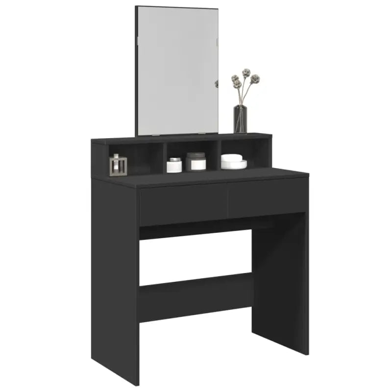 Bewerkte Houten Slaapkamerkaptafel met Binnen Handbereik opbergmogelijkheden - Slaapkamerkaptafels