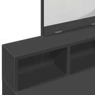 Bewerkte Houten Slaapkamerkaptafel met Binnen Handbereik opbergmogelijkheden - Slaapkamerkaptafels