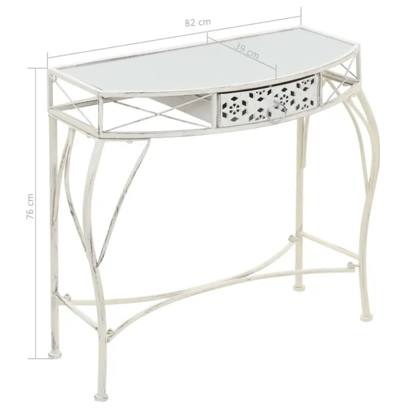 Bijzettafel in Franse stijl voor decoratie en planten - Bijzettafels