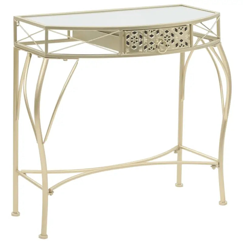 Bijzettafel in Franse stijl voor decoratie en planten - Goud / 1 - Bijzettafels