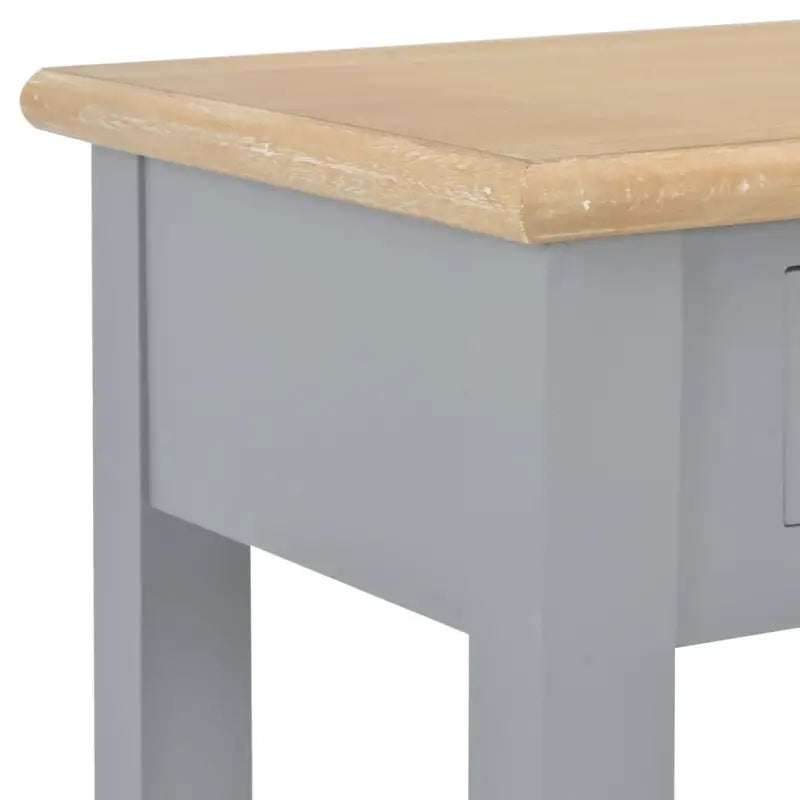 Bijzettafel met massief grenenhouten en paulownia fineer voor elegantie - Bijzettafels