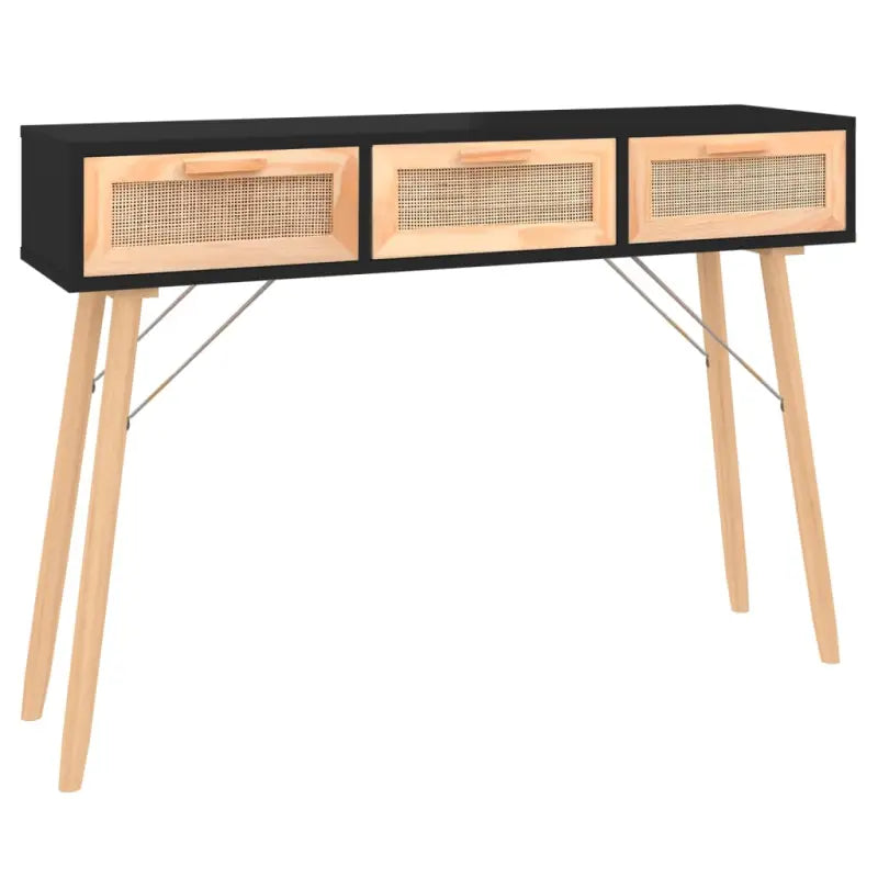 Bijzettafel met stevig blad van massief grenenhout voor jouw Scandinavische interieur - Bijzettafels
