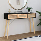 Bijzettafel met stevig blad van massief grenenhout voor jouw Scandinavische interieur - Bijzettafels