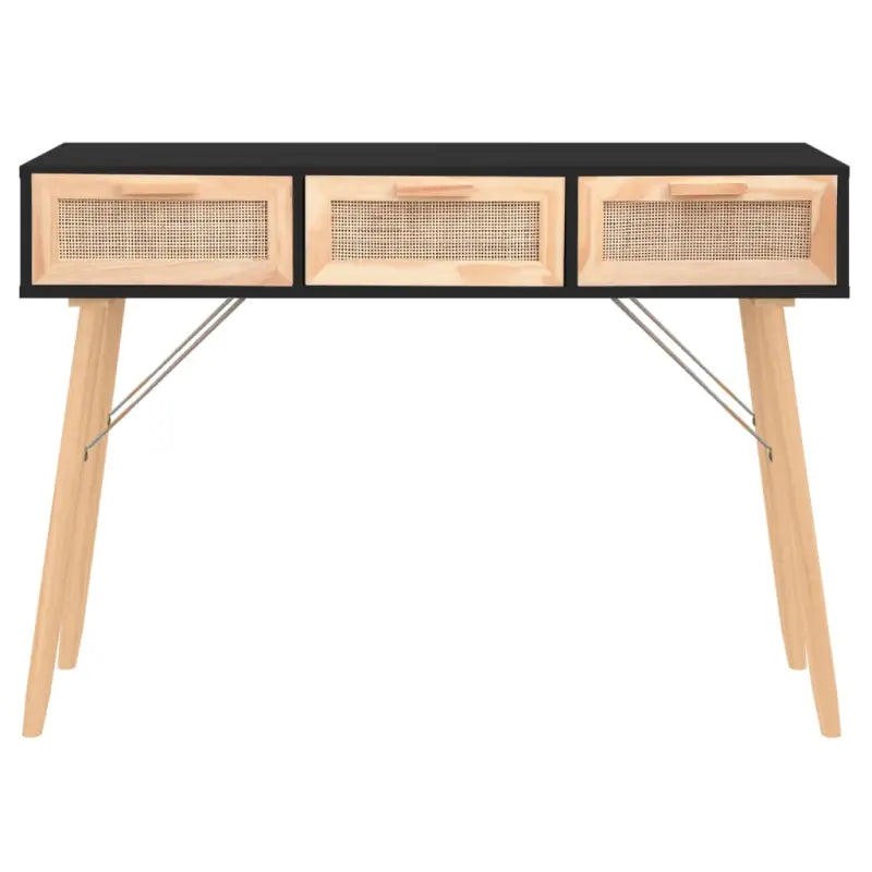 Bijzettafel met stevig blad van massief grenenhout voor jouw Scandinavische interieur - Bijzettafels