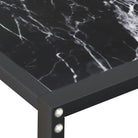 Bijzettafel van gehard glas en gepoedercoat staal voor een stijlvolle woonkamer - Bijzettafels