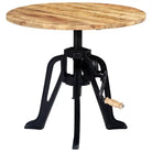 Bijzettafel van massief acaciahout met rustieke charme - 1 / 46-63 cm / massief mangohout - Bijzettafels