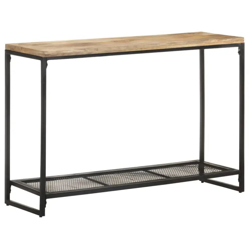 Bijzettafel van massief gerecycled hout met rustieke charme - 1 / massief mangohout - Bijzettafels