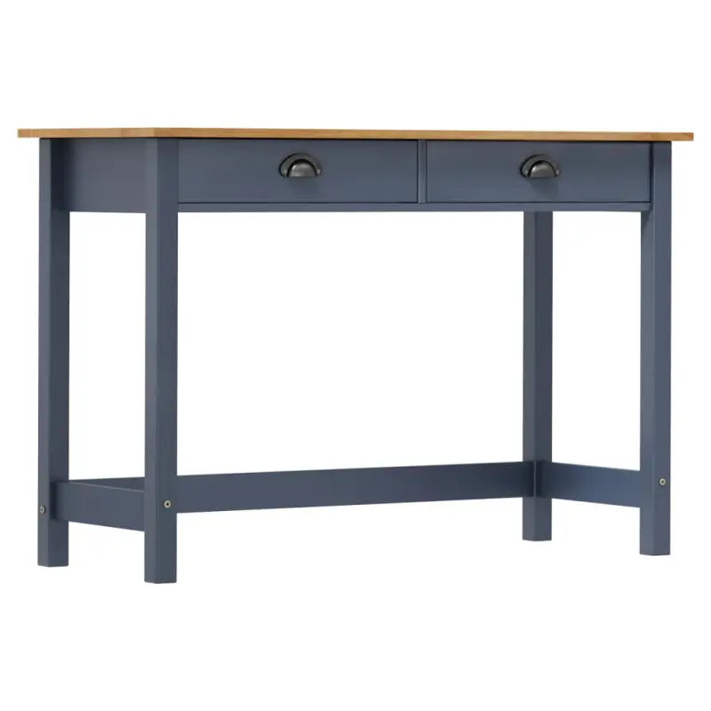 Bijzettafel van massief grenenhout met tijdloos ontwerp - Grijs / 1 - Bijzettafels