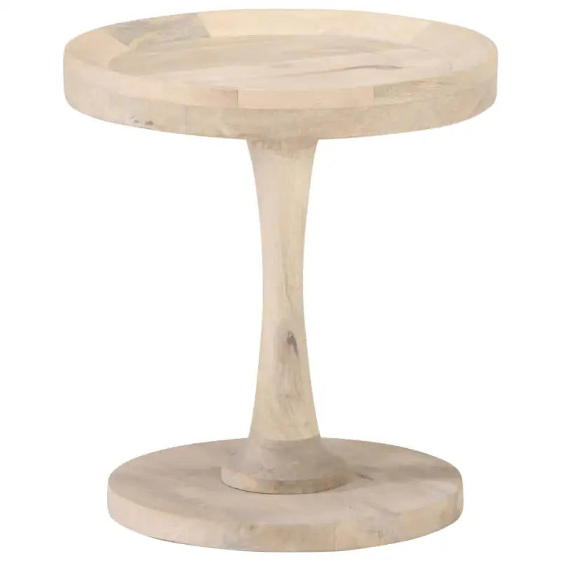 Bijzettafel van massief mangohout met vintage charme - Ø 40 x 45 cm / 1 - Bijzettafels